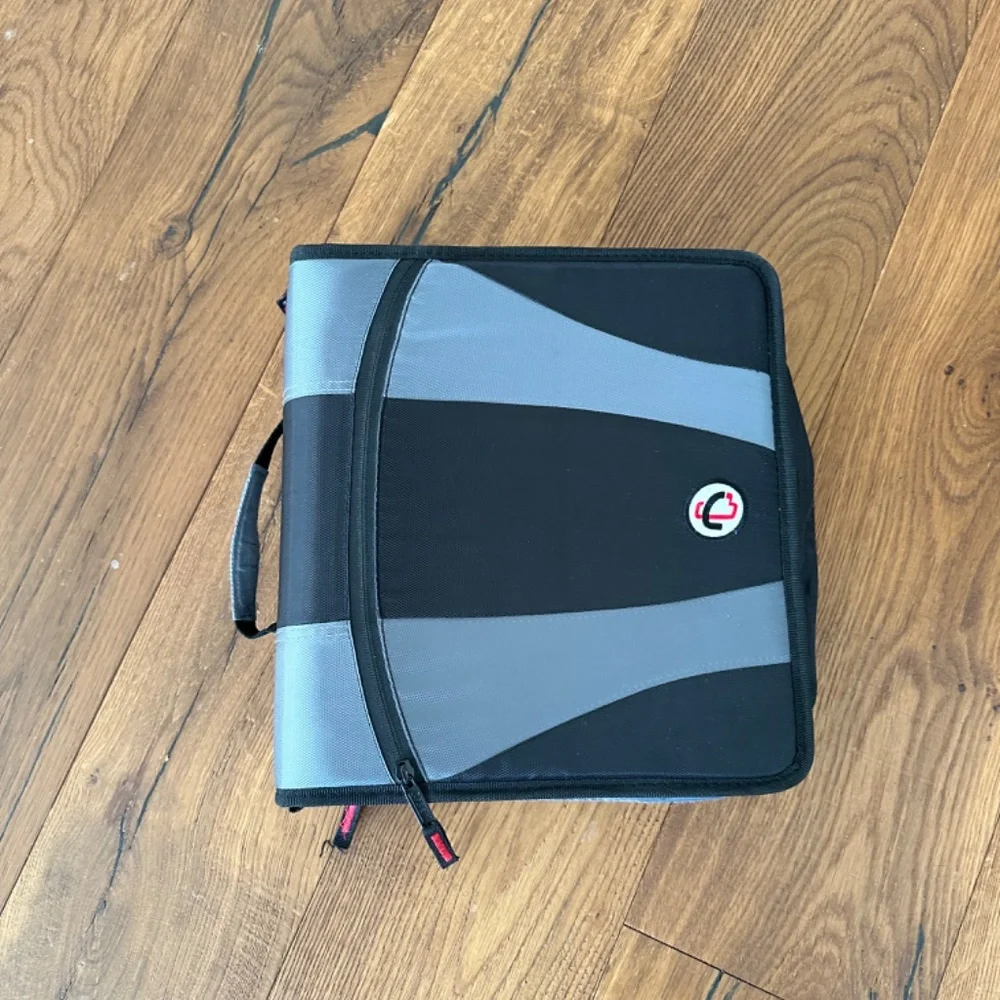 Case-it The Dual Zipper Binder - Two 2-Inch D-Rings